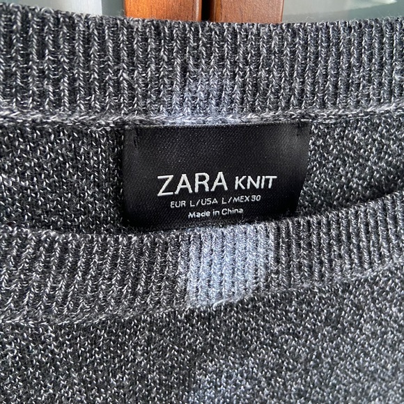 Zara Knit T-Shirt Sweater - Picture 4 of 4